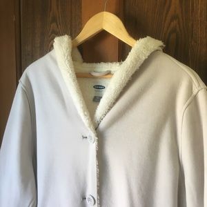 Sherpa-Lined Hooded Jacket
